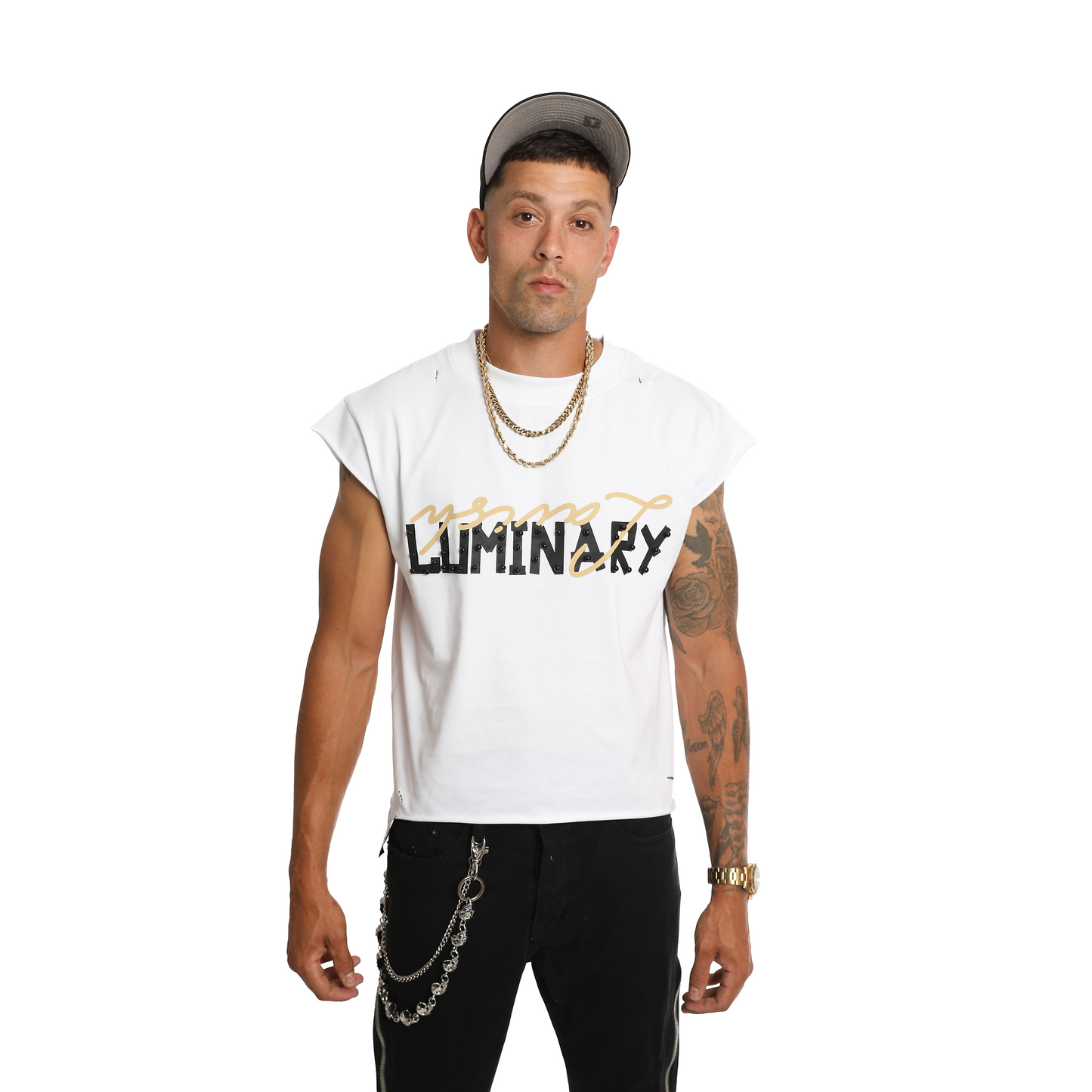 ICON SLEEVELESS T-SHIRT