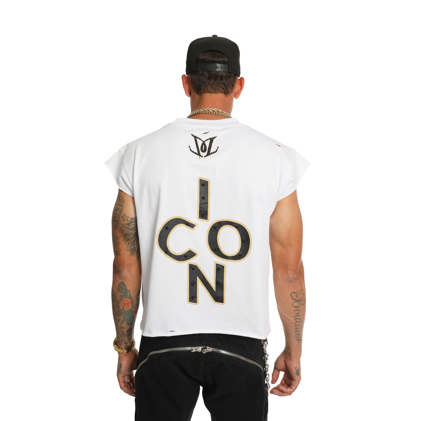 ICON SLEEVELESS T-SHIRT