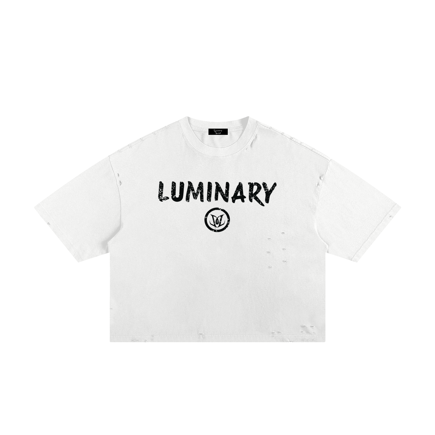 BOXY ESSENTIAL TEE - WHITE