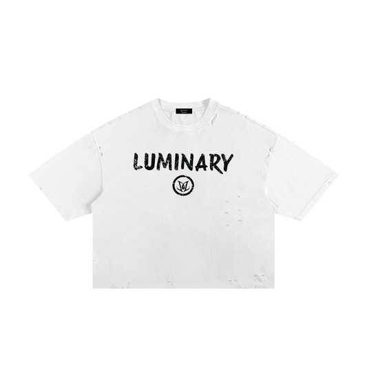 BOXY ESSENTIAL TEE - WHITE